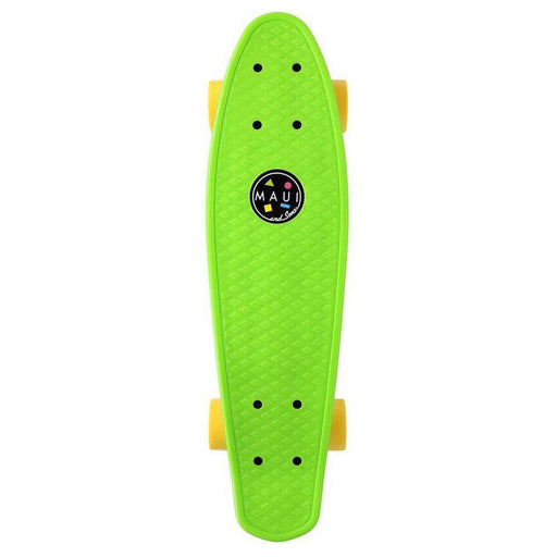 MAUI AND SONS Kid's Cookie Penny Board - Lime Green - Adventure HQ