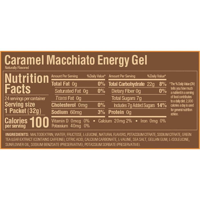GU Energy Gel - Caramel Macchiato - Adventure HQ