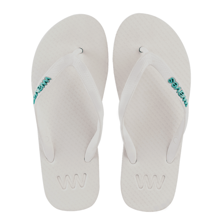 WAVES Women's Pastel Plain UK 11 - White - Adventure HQ