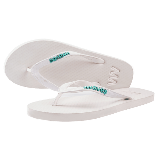 WAVES Women's Pastel Plain UK 11 - White - Adventure HQ