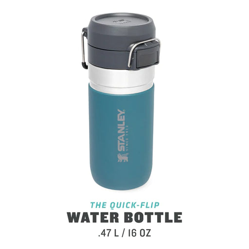 STANLEY Go Quick Flip Water Bottle 16Oz - Lagoon - Adventure HQ