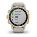 GARMIN Mk2S Light Gold with Light Sand Silicone Band - Adventure HQ