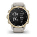 GARMIN Mk2S Light Gold with Light Sand Silicone Band - Adventure HQ