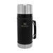 STANLEY 1.0 Quart Classic Legendary Vacuum Insulated Bottle - Matte Black | Stainless Steel | Vacuum-insulated Double Walls - Adventure HQ