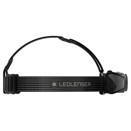 LEDLENSER MH7 Headlamp - Black/Grey | Max 600 Lumens | 1 x 2x14500 Battery Pack 3.7V - Adventure HQ