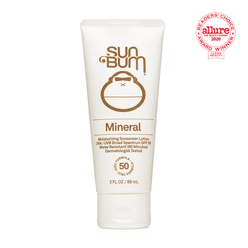 SUN BUM SPF 50 Mineral Sunscreen Lotion 3.0 Ounce - Adventure HQ