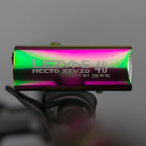 LEZYNE Hecto Drive STVZO 40 Bike Light - Neo Metallic - Adventure HQ