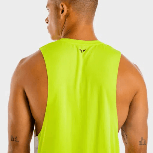 SQUAT WOLF Men's Flux Basketball Tank Extra Large - Neon - Adventure HQ