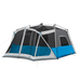 CORE EQUIPMENT 10 Person Lighted Instant Tent - Grey/Blue - Adventure HQ