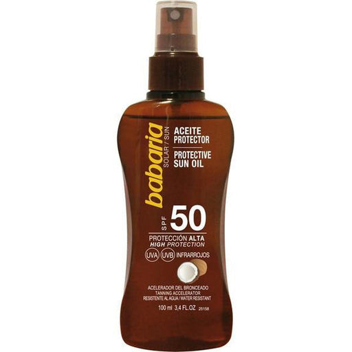 BABARIA SPF 50 Coconut Oil Spray 100ML - Adventure HQ