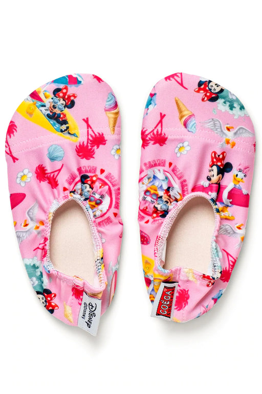 COEGA Girl's Disney Minnie Mouse Pool & Beach Shoes Small - Pink Minnie Beach - Adventure HQ