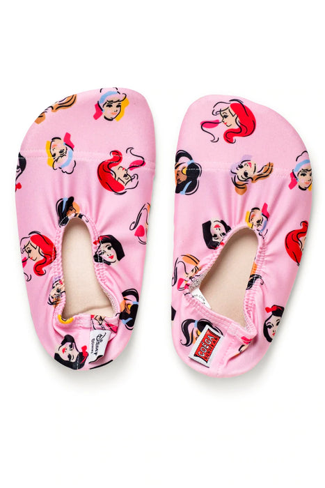 COEGA Girl's Disney Pool & Beach Shoes Infant - Pink Doodles - Adventure HQ