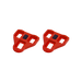 BBB RoadClip Cleats 9° - Red - Adventure HQ