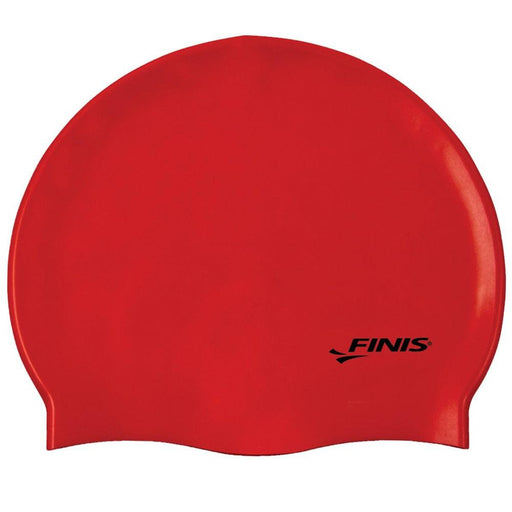FINIS Silicone Swim Cap - Red - Adventure HQ
