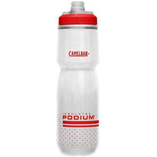 CAMELBAK Podium Chill 24 Oz Bike Bottle - Red/White - Adventure HQ
