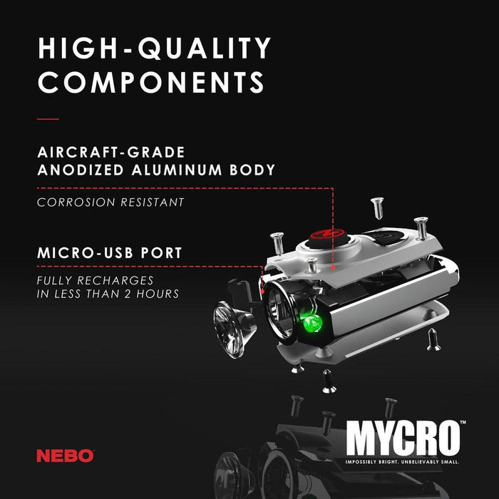 NEBO Mycro Keychain Flashlight - Adventure HQ