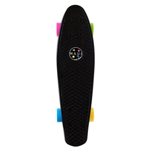 MAUI AND SONS Kid's Cookie Penny Board - Black - Adventure HQ