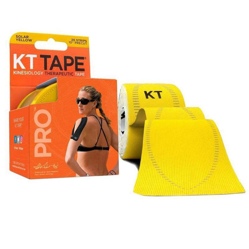 KT TAPE Pro Precut - Solar Yellow - Adventure HQ