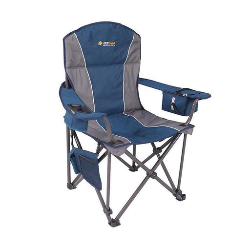 OZTRAIL Titan Arm Chair - Blue - Adventure HQ
