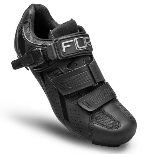 FLR F-15 Road Race Shoes - Black - Adventure HQ