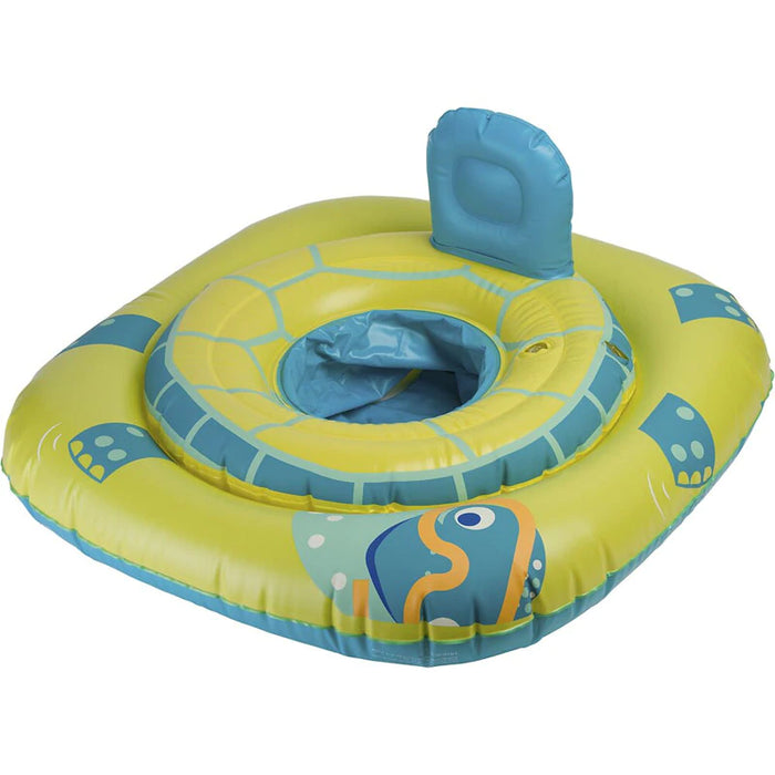 SPEEDO Kid's Turtle Swim Seat 12-24 Months - Empire Yellow/Turquoise - Adventure HQ
