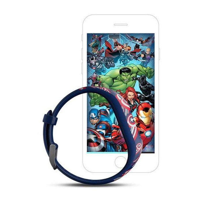 GARMIN Kid's Vivofit Jr.2 Captain America Adjustable Band - Polycarbonate | Aluminum - Adventure HQ