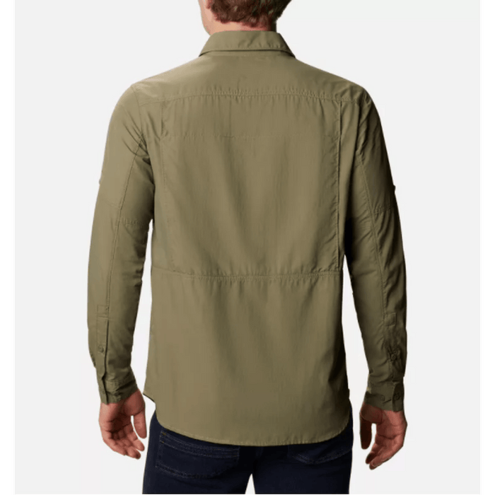 COLUMBIA Men's Silver Ridge 2.0 Long Sleeve Shirt - Stone Green - Adventure HQ