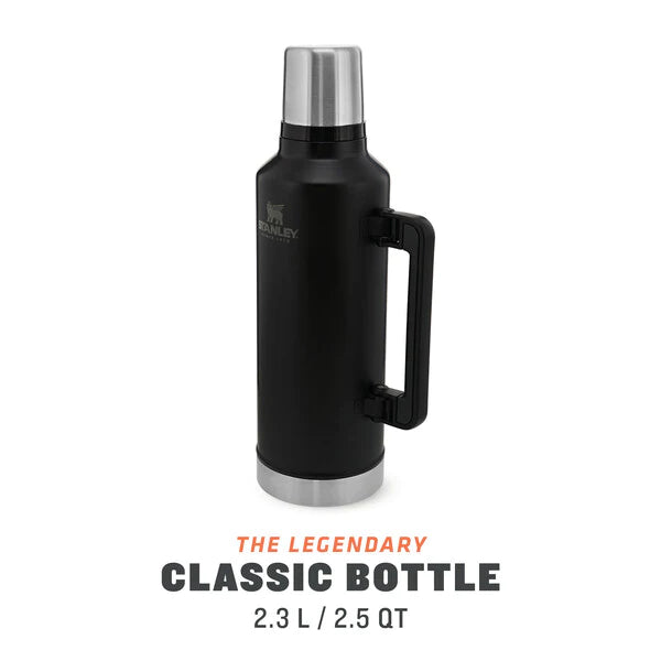 STANLEY Classic Legendary Bottle 2.36L - Black - Adventure HQ