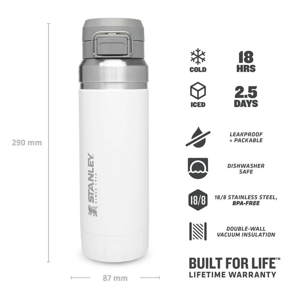 STANLEY Quick Flip Water Bottle 1064ML - Polar - Adventure HQ