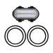 NITE IZE Radiant 50 Bike Light - White | Provides 180° Of Light Visibility | 50 Lumens - Adventure HQ
